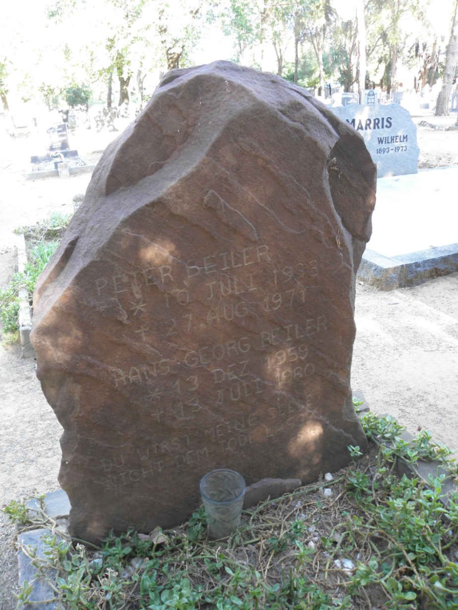 BEILER Peter 1933-1971 :: BEILER Hans-Georg 1959-1980