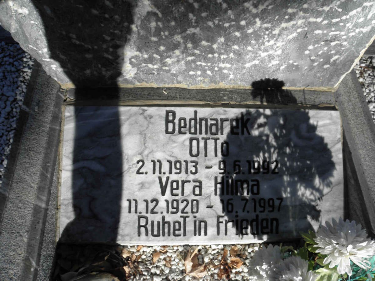BEDNAREK Otto 1913-1992 &amp; Vera Hilma 1920-1997