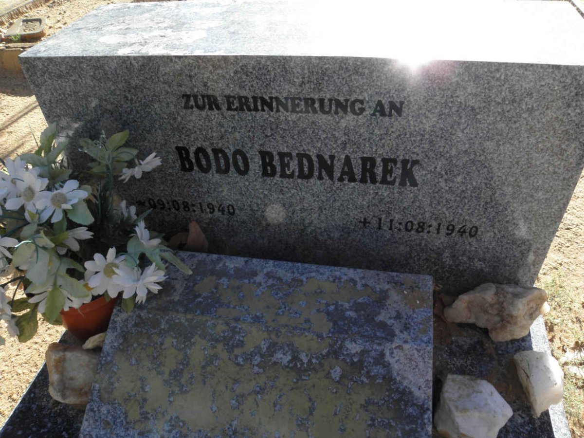 BEDNAREK Bodo 1940-1940