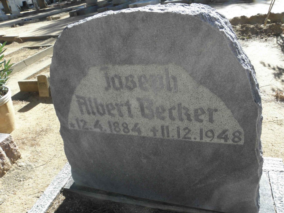 BECKER Joseph Albert 1884-1948