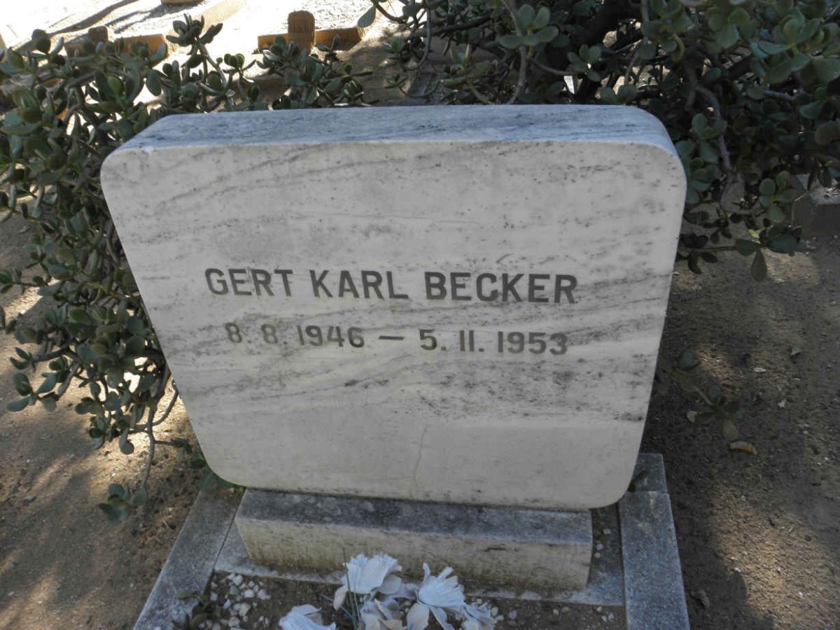 BECKER Gert Karl 1946-1953