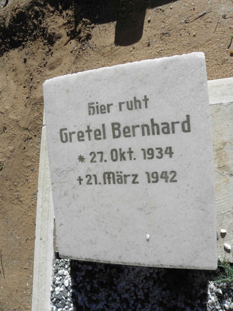 BERNHARD Gretel 1934-1942