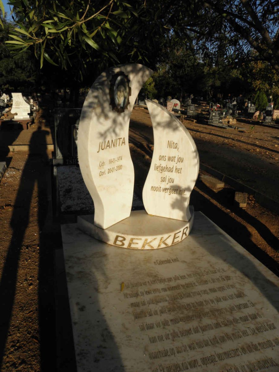 BEKKER Juanita 1974-2003