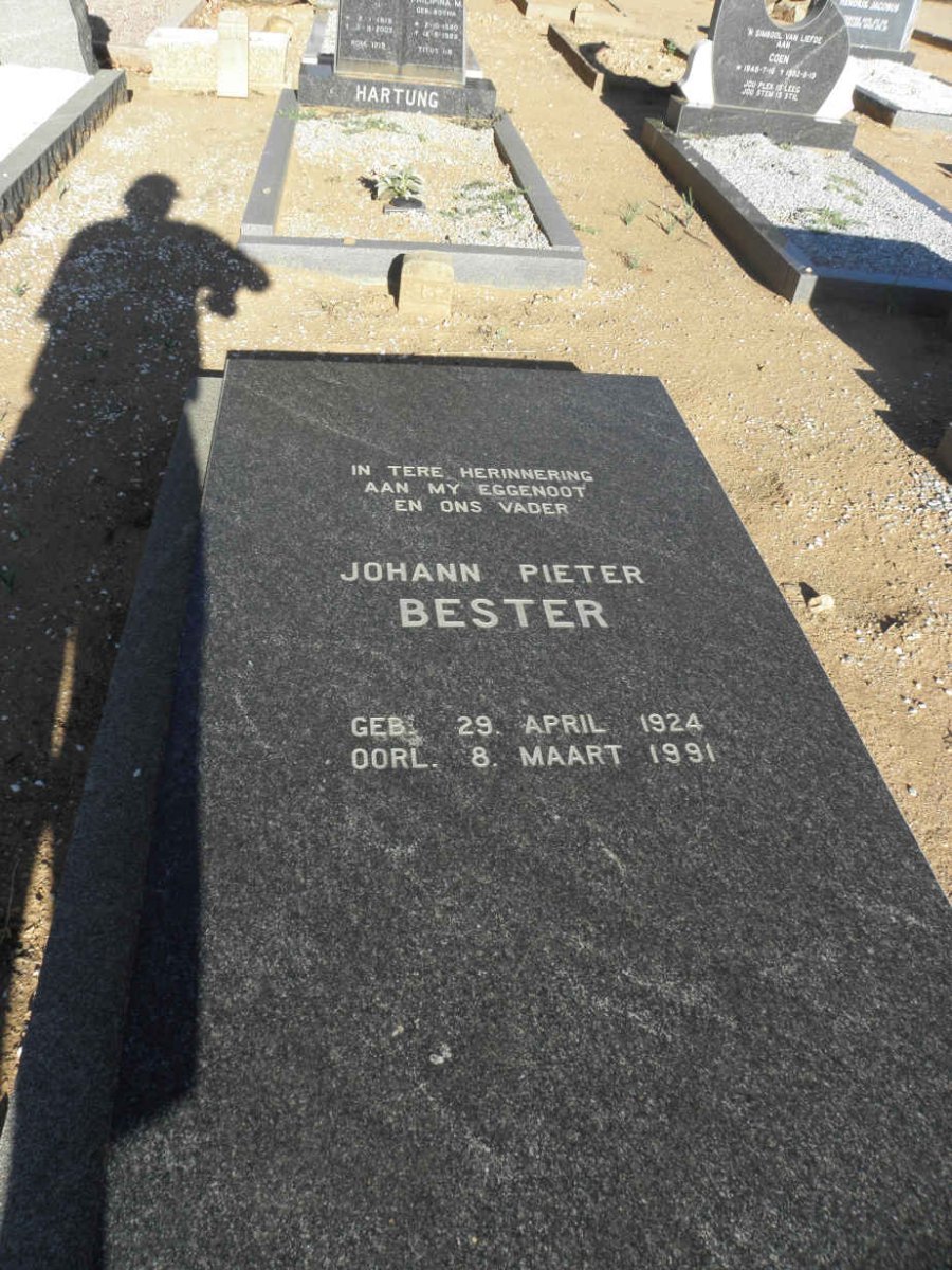 BESTER Johann Pieter 1924-1991
