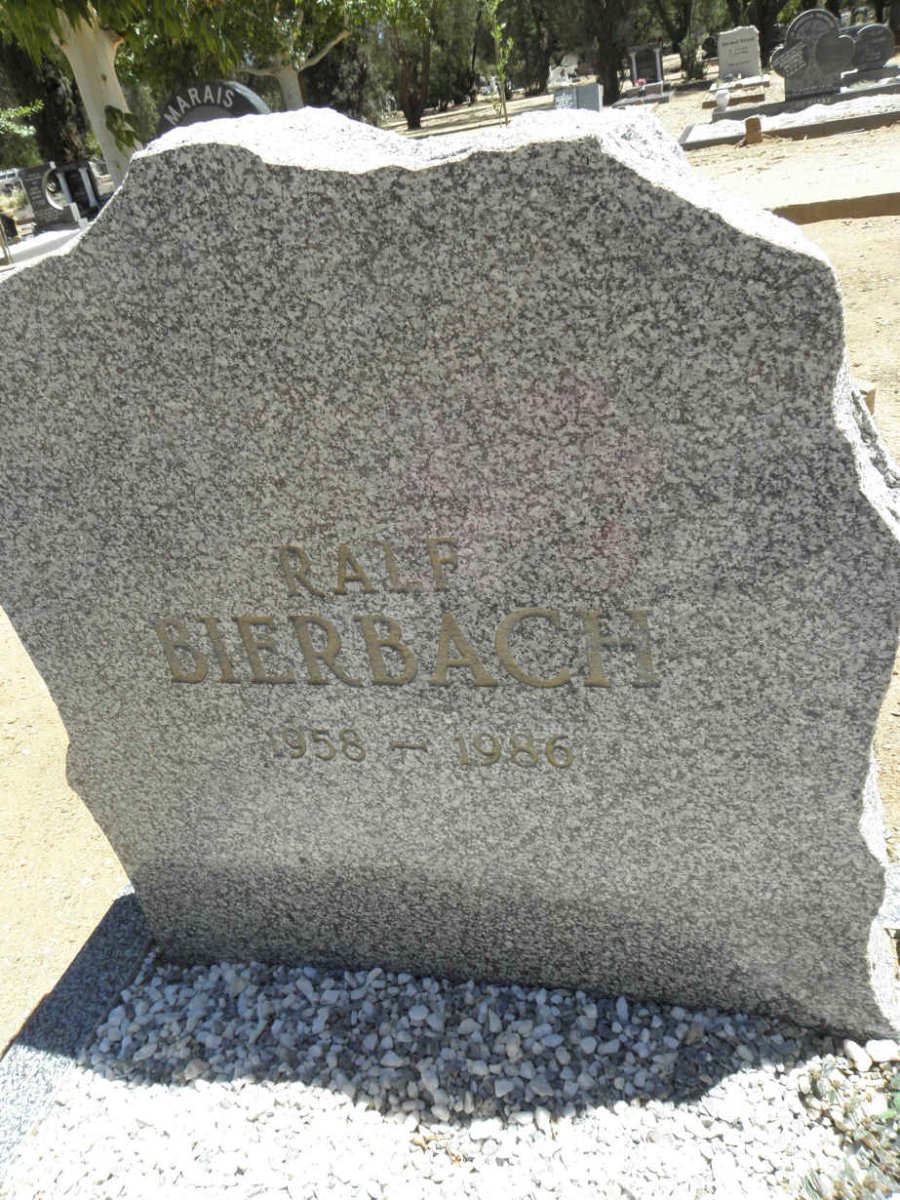 BIERBACH Ralf 1958-1986