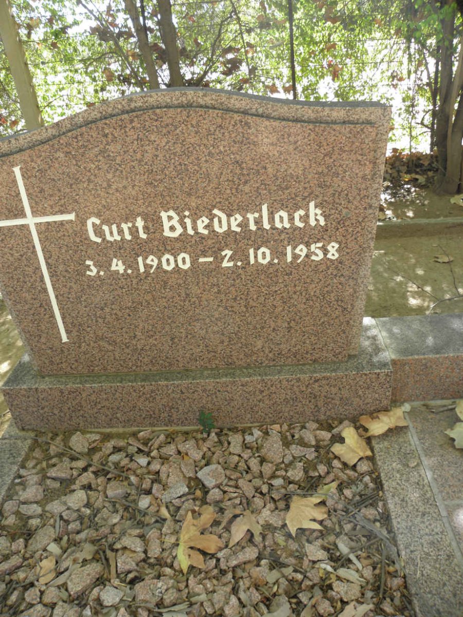 BIEDERLACK Curt 1900-1958