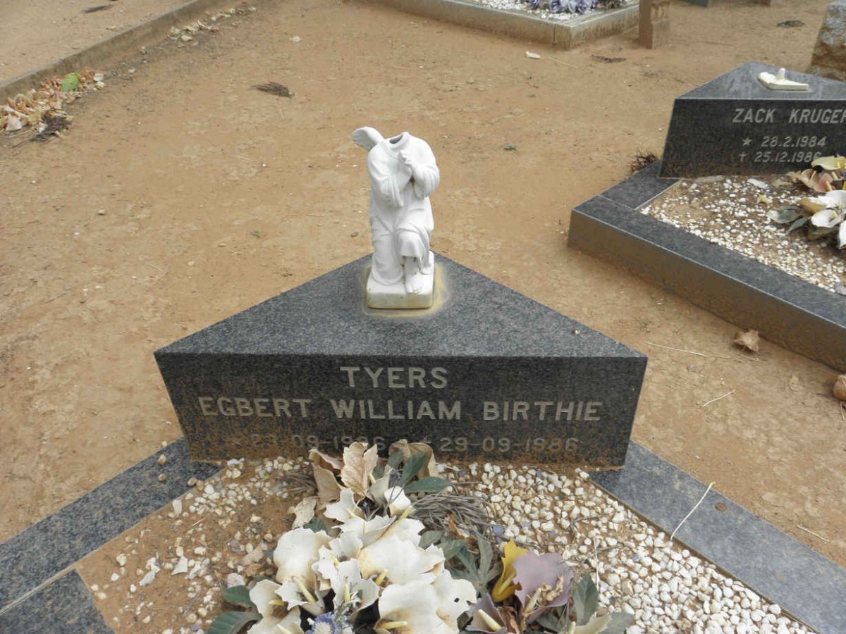 BIRTHIE Tyers Egbert William 1986-1986