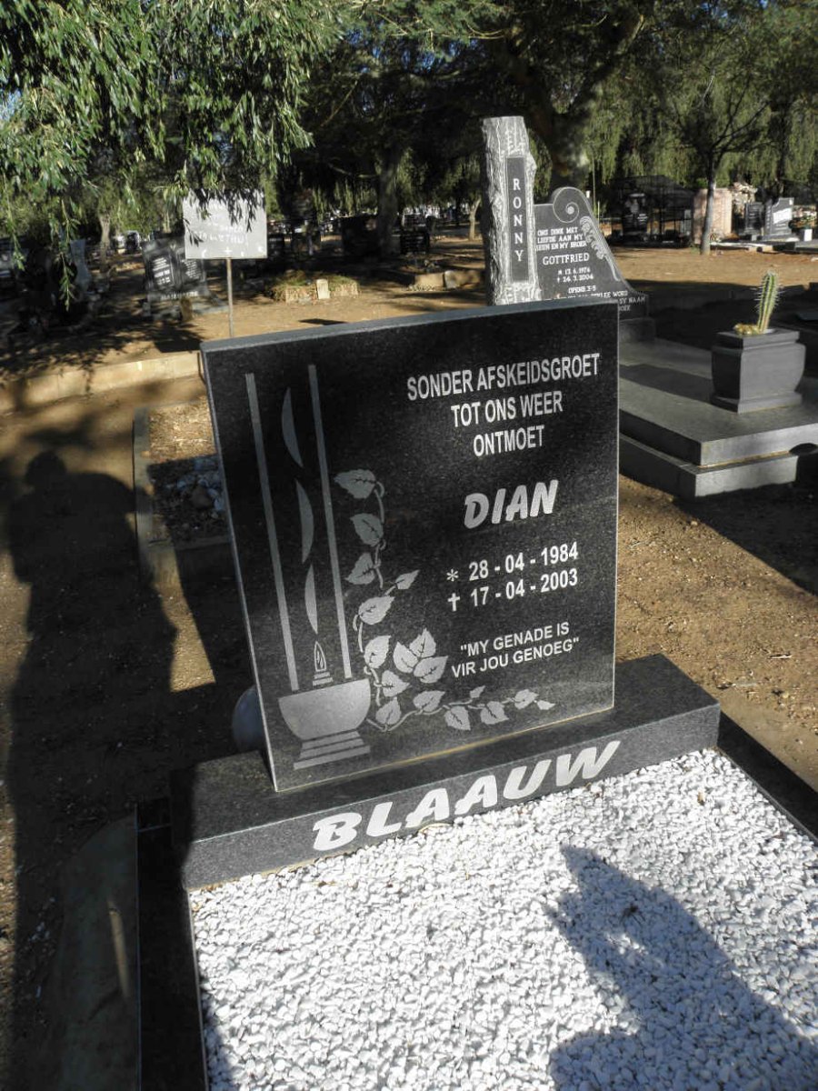 BLAAUW Dian 1984-2003