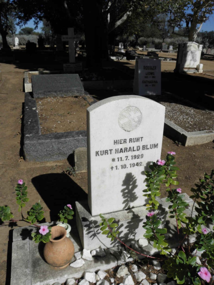 BLUM Kurt Harald 1929-1942