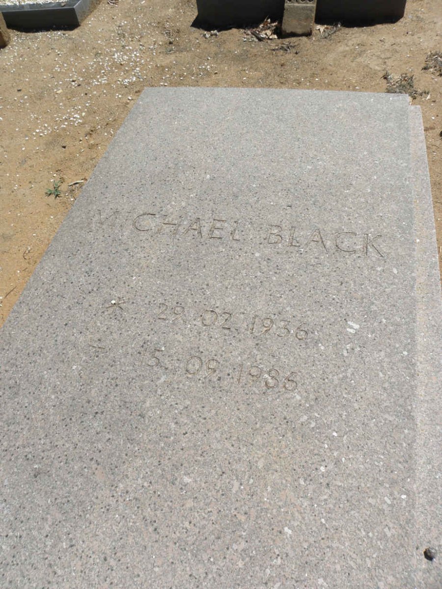 BLACK Michael 1936-1986