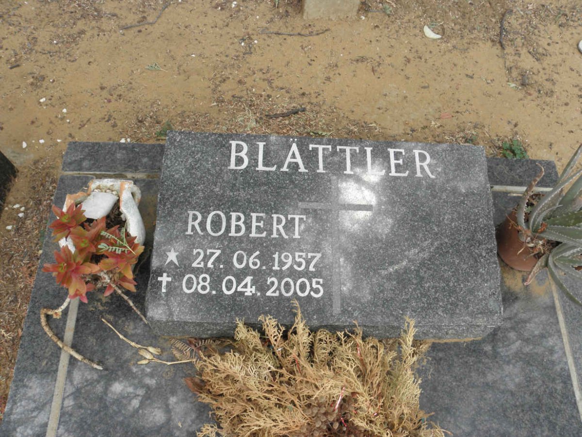 BLÄTTLER Robert 1957-2005