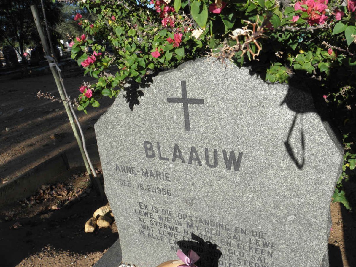 BLAAUW Anne-Marie1956-
