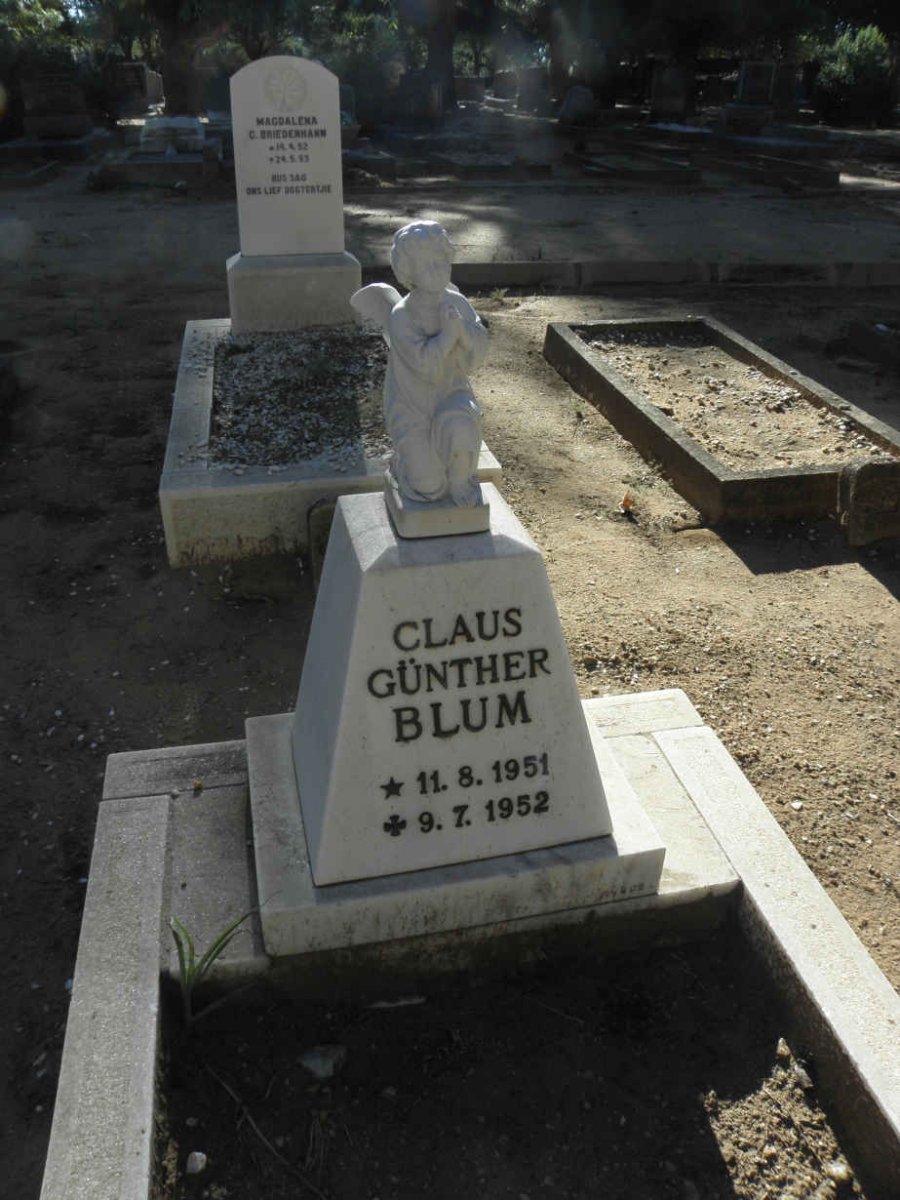 BLUM Claus Günther 1951-1952