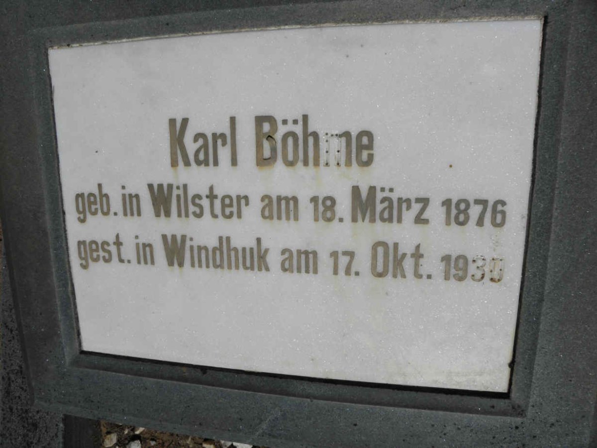 BÖHME Karl 1876-1930