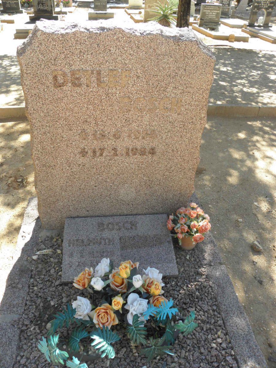 BOSCH Detlef 1956-1984 :: BOSCH Helmuth