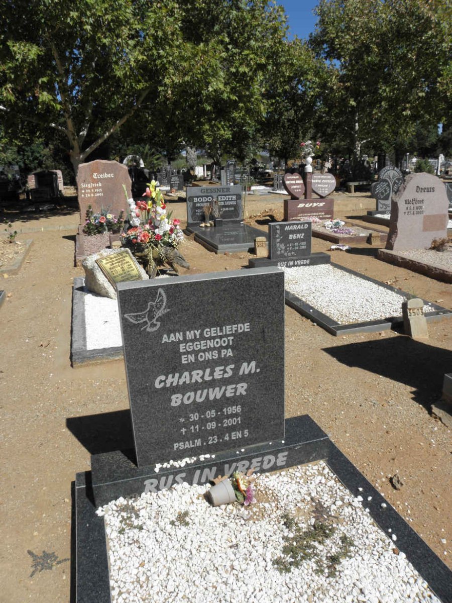 BOUWER Charles M. 1956-2001
