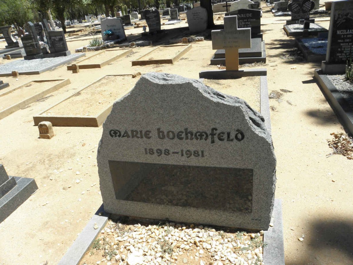 BOEHMFELD Marie 1898-1981