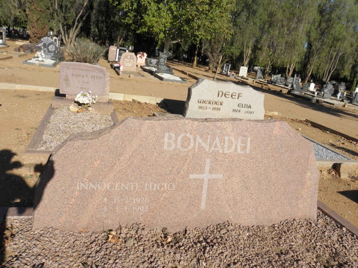 BONADEI Innocenti Lucio 1926-1992