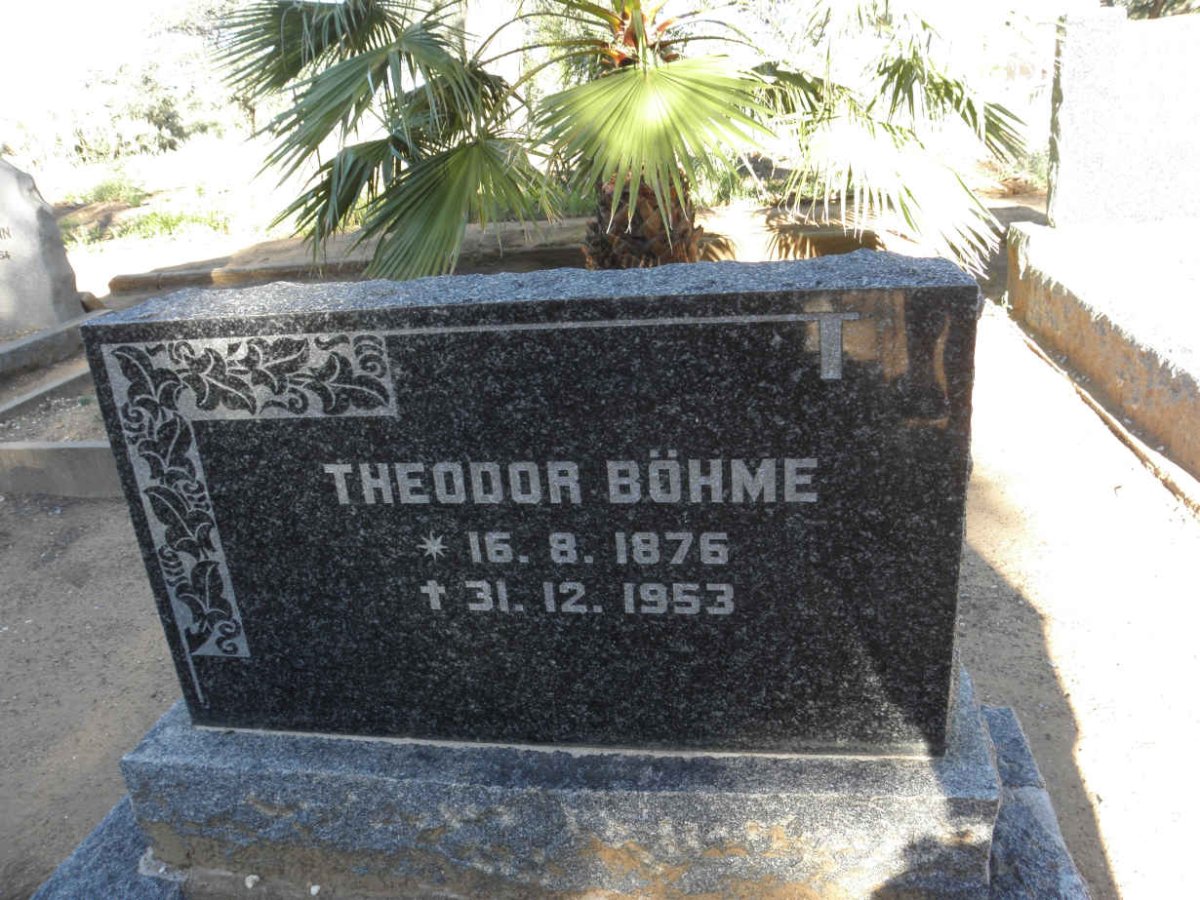 BÖHME Theodor 1876-1953