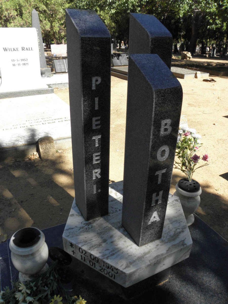 BOTHA Pieter 1943-2001
