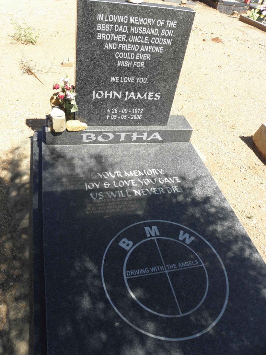 BOTHA John James 1972-2006