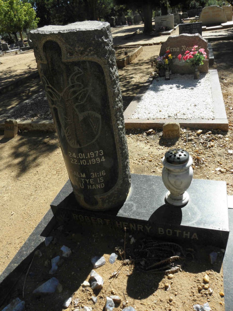 BOTHA Robert Henry 1973-1994