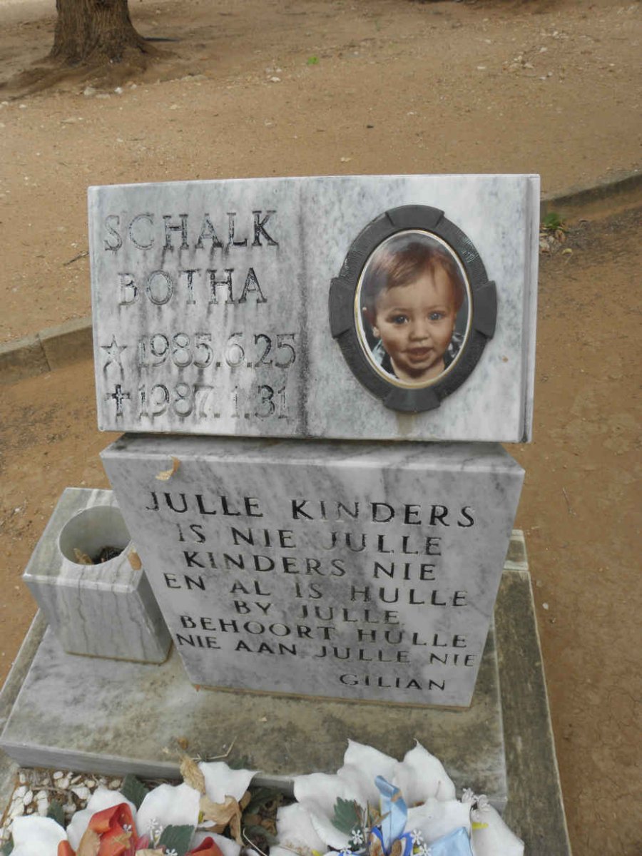 BOTHA Schalk 1985-1987
