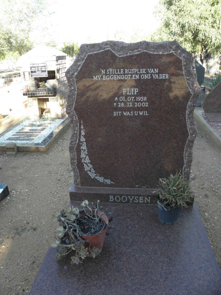 BOOYSEN Flip 1958-2002