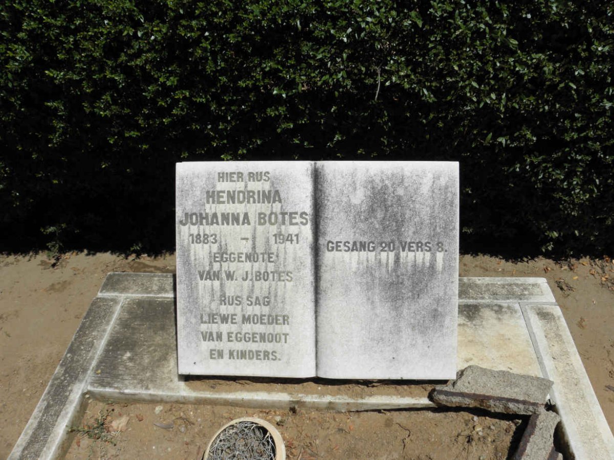 BOTES Hendrina Johanna 1883-1941