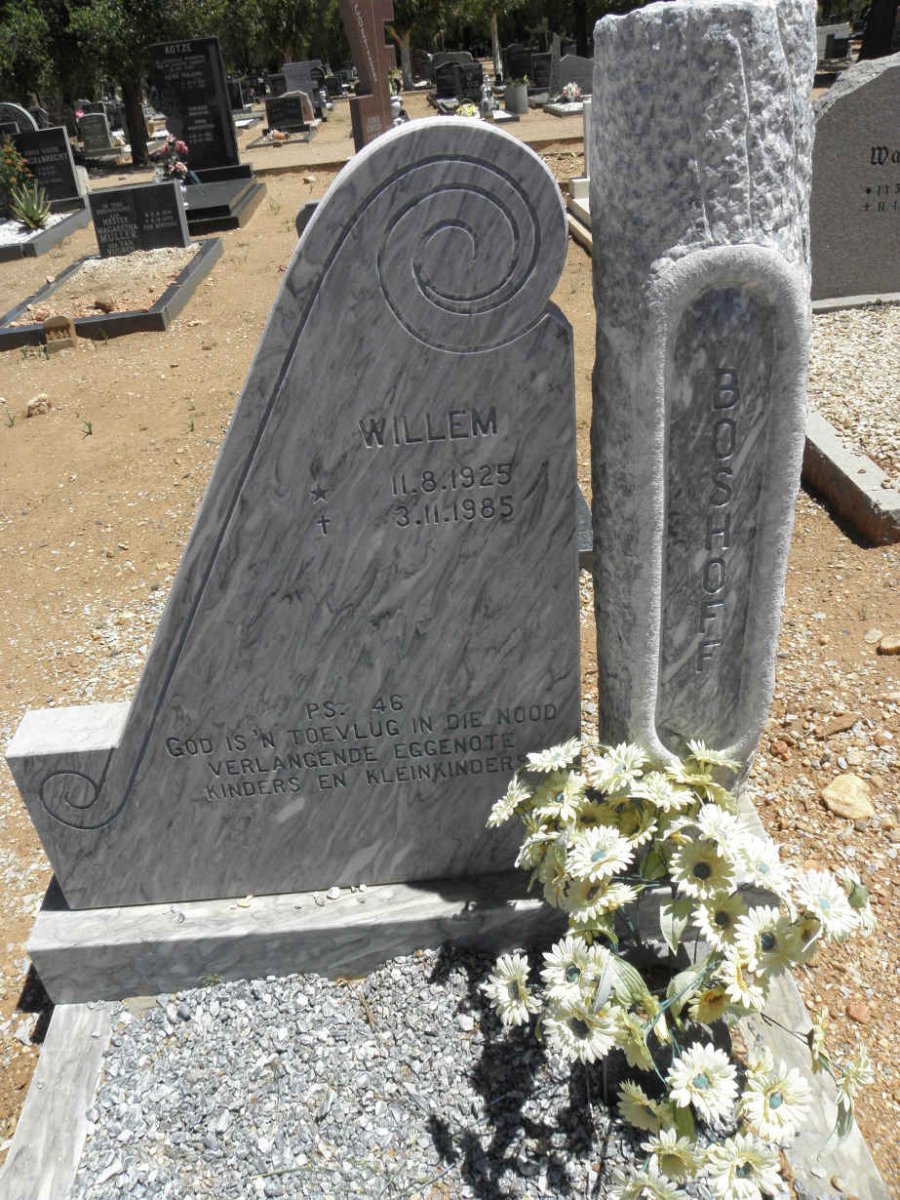 BOSHOFF Willem 1925-1985