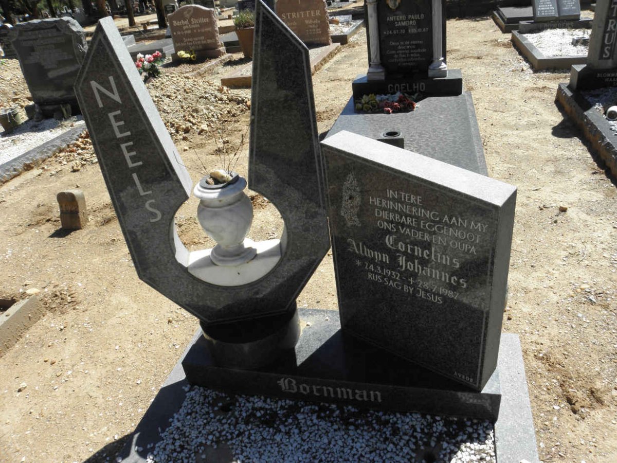 BORNMAN Cornelius Alwyn Johannes 1932-1987