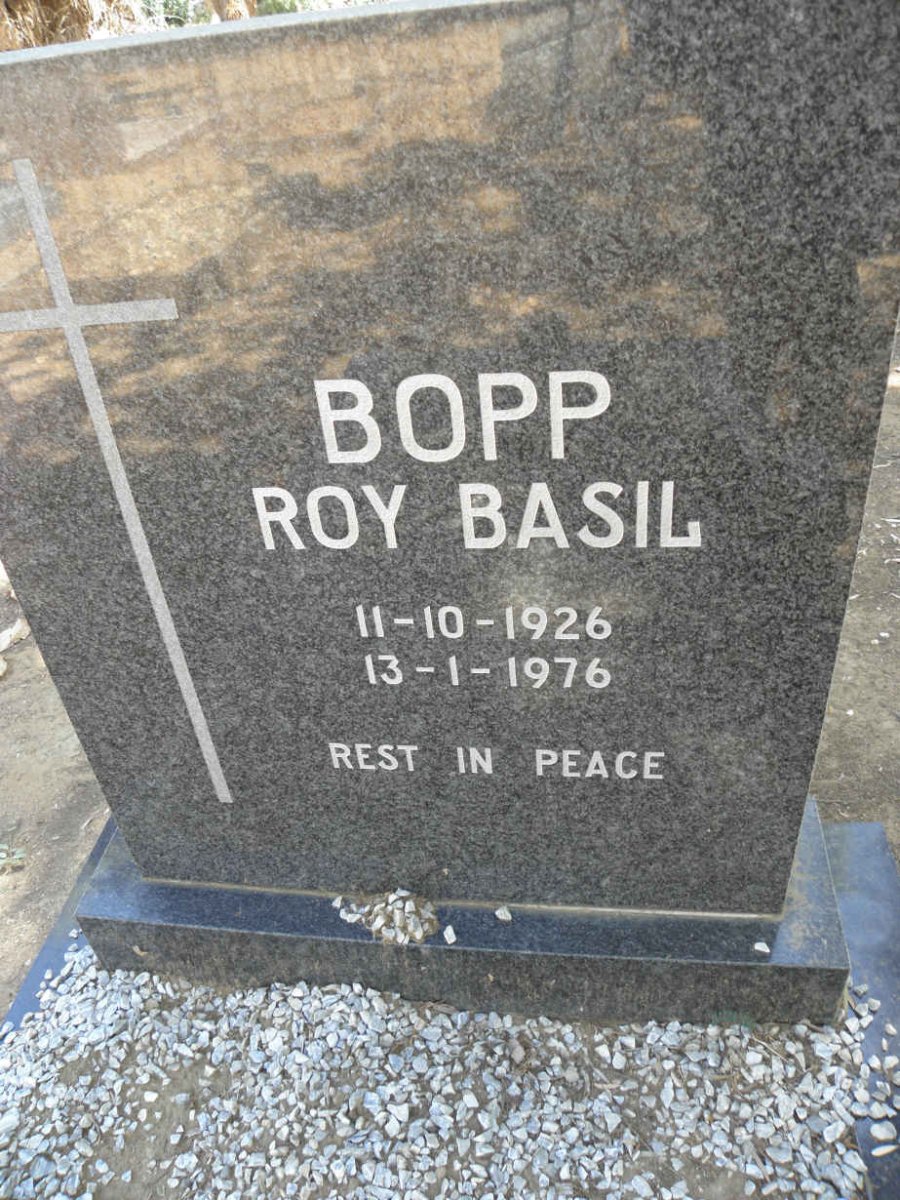 BOPP Roy Basil 1926-1976