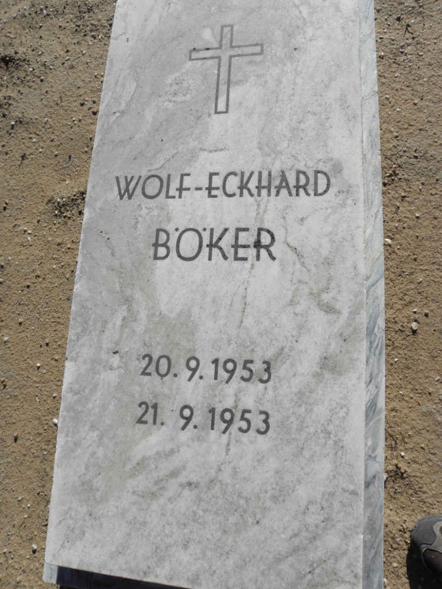 BÖKER Wolf-Eckard 1953-1953
