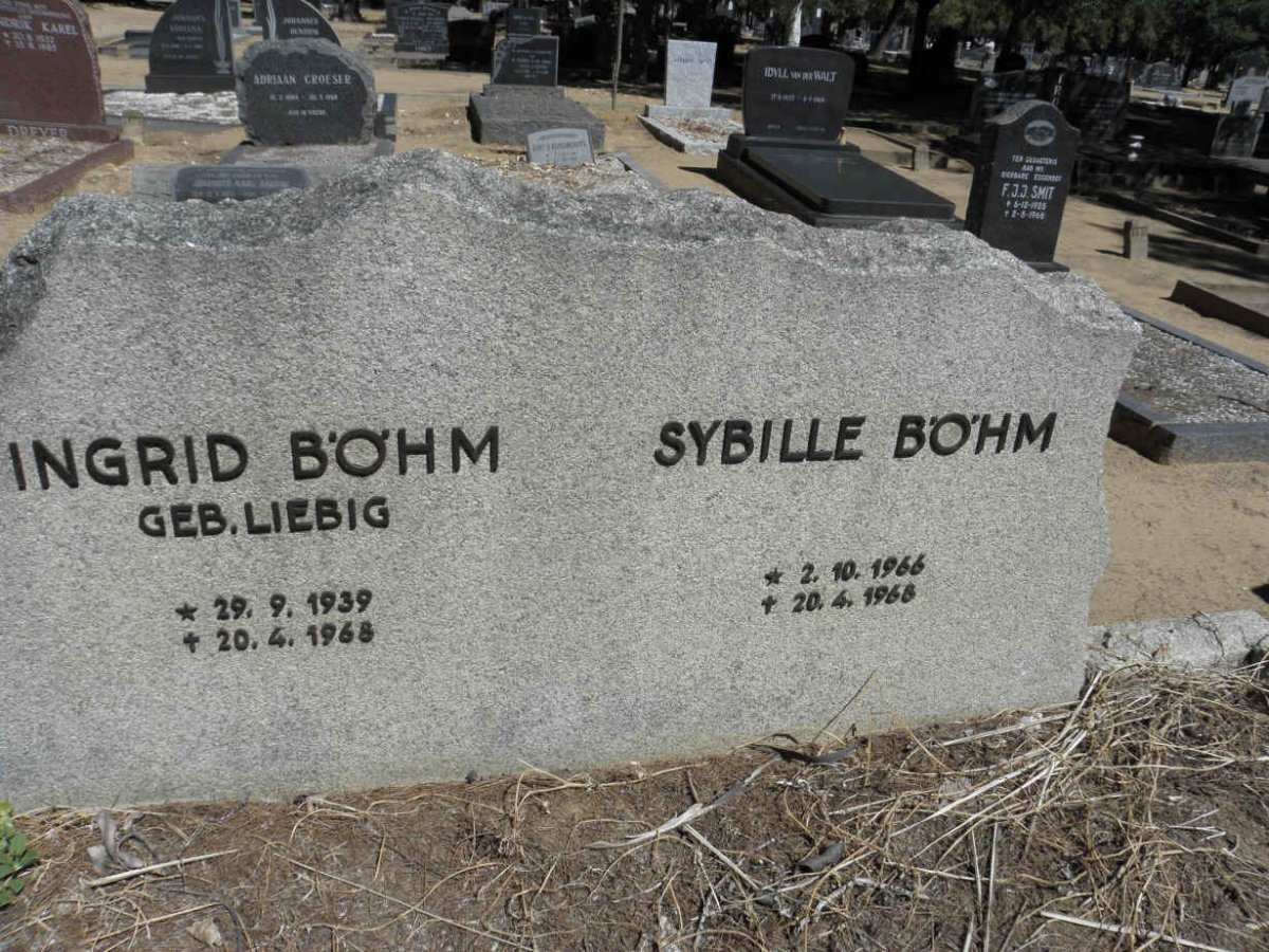 BÖHM Ingrid nee LIEBIG 1939-1968 :: BÖHM Sybille 1966-1968