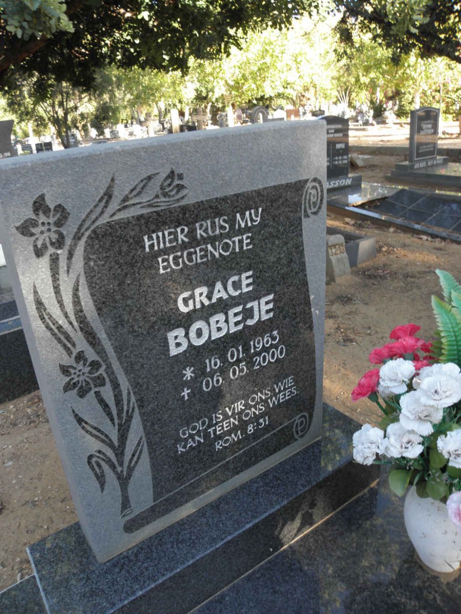 BOBEJE Grace 1963-2000