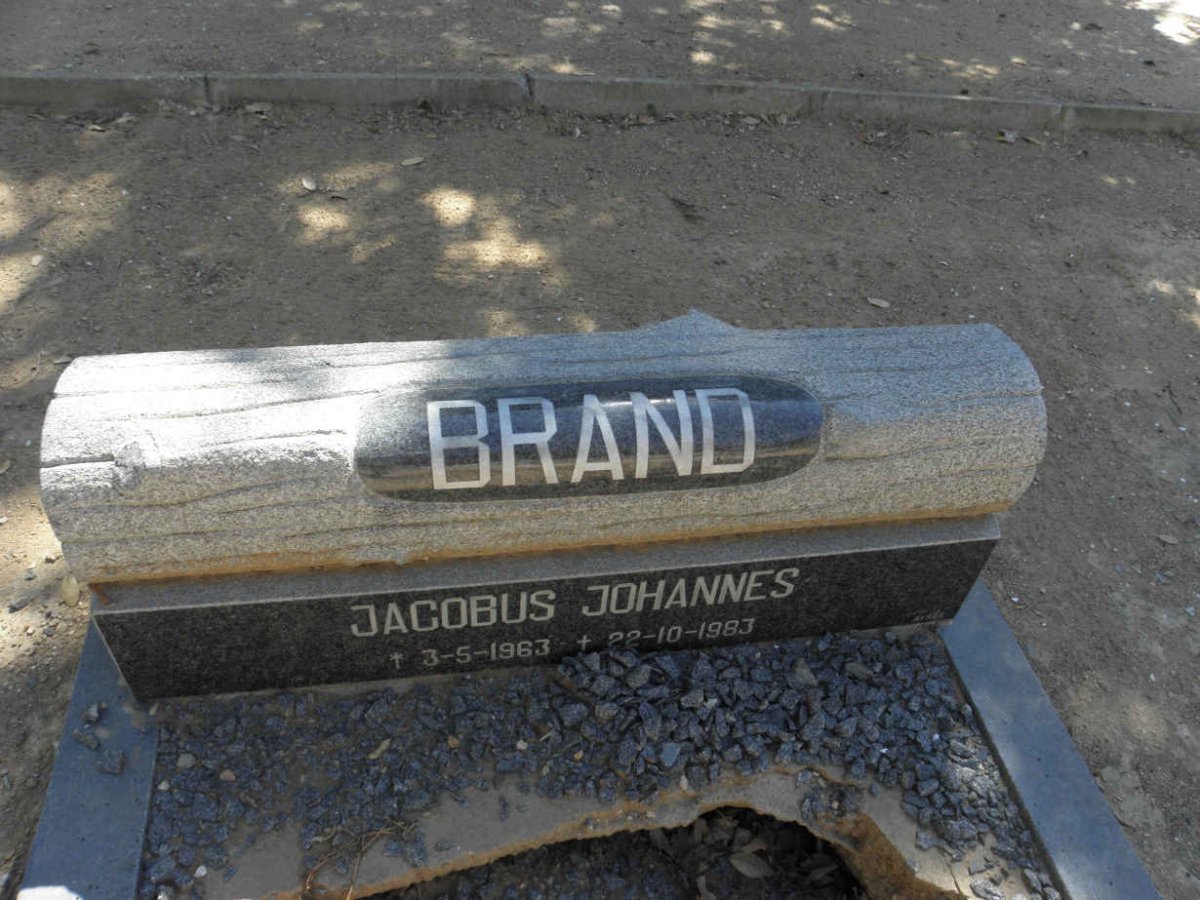 BRAND Jacobus Johannes 1963-1983