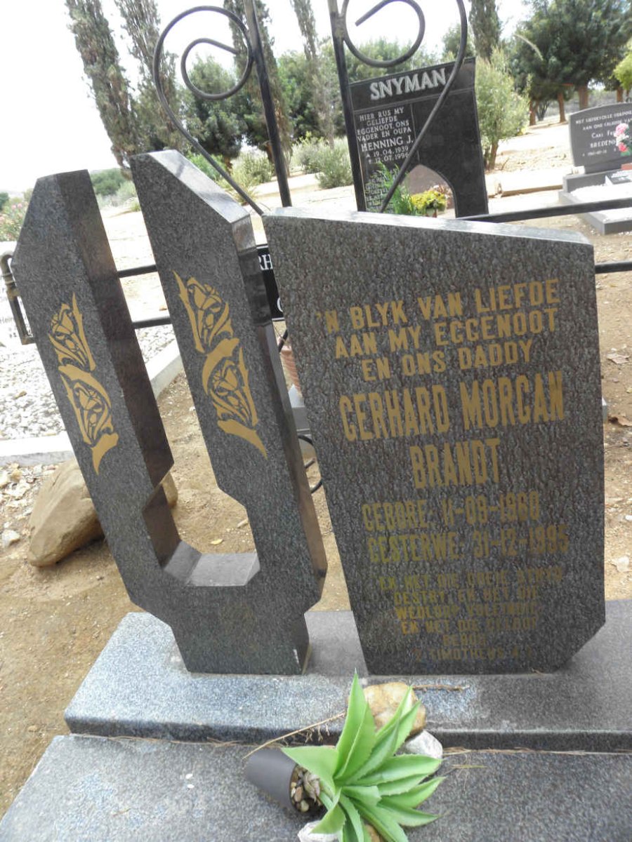 BRANDT Gerhard Morgan 1960-1995