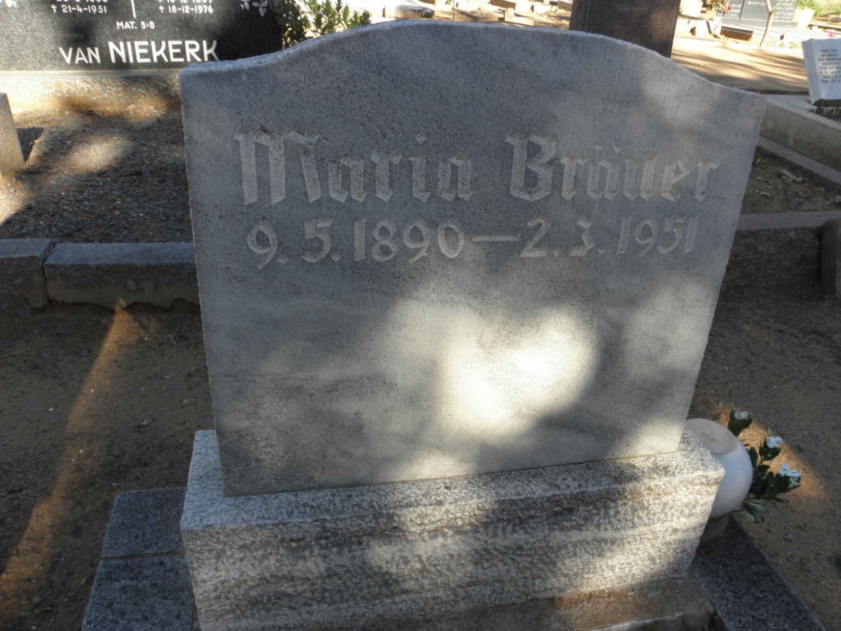 BRÄUER Maria 1890-1951