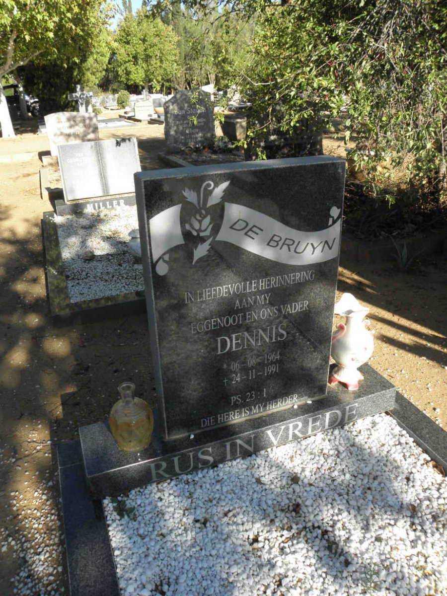 BRUYN Dennis, de 1964-1991