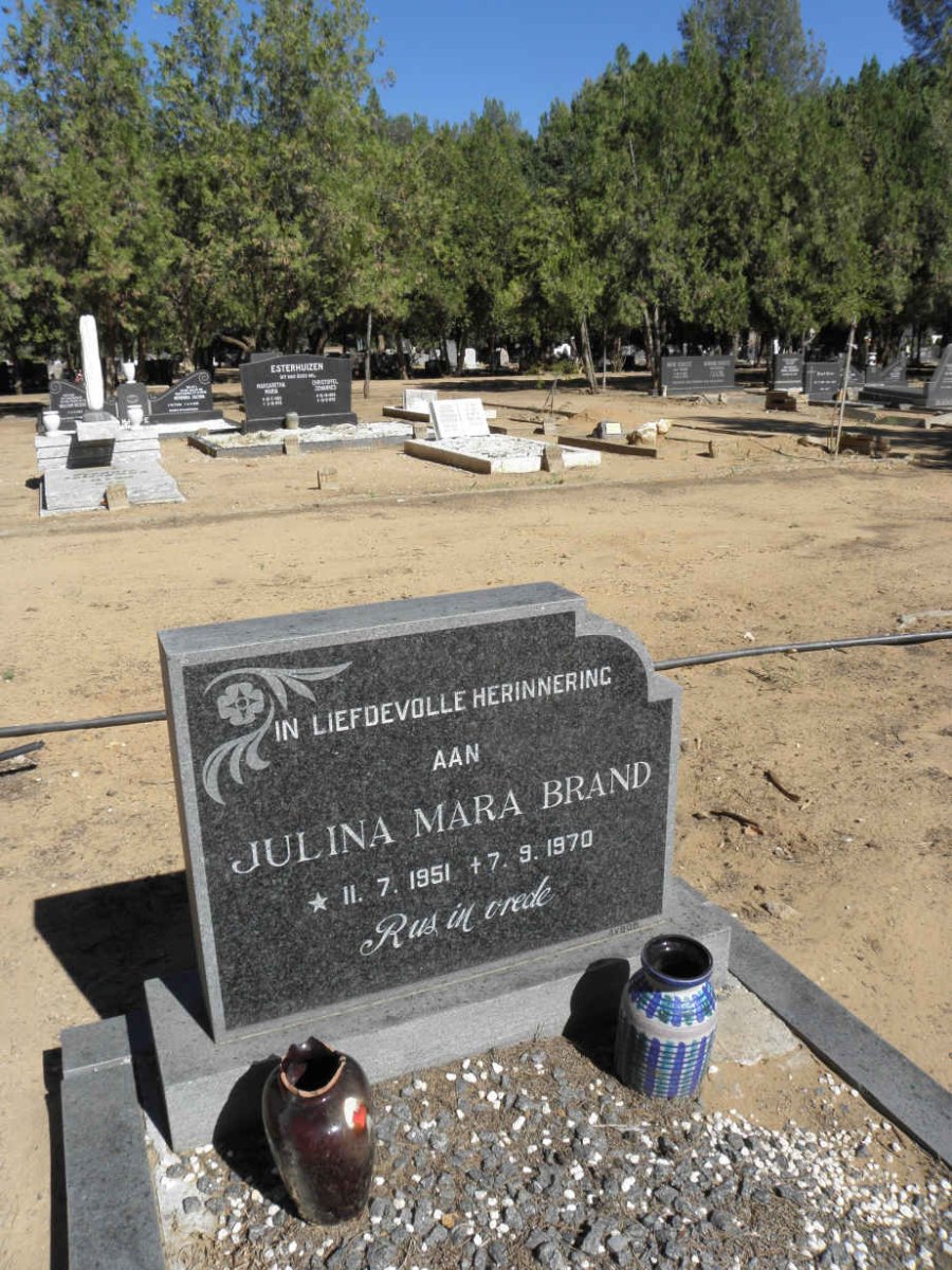 BRAND Julina Mara 1951-1970