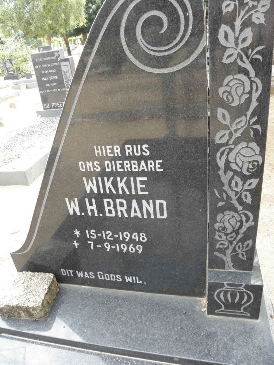 BRAND Wikkie W.H. 1948-1969