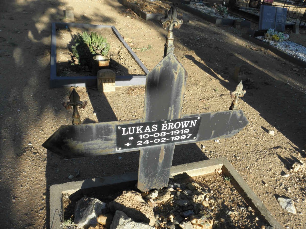 BROWN Lukas 1919-1997