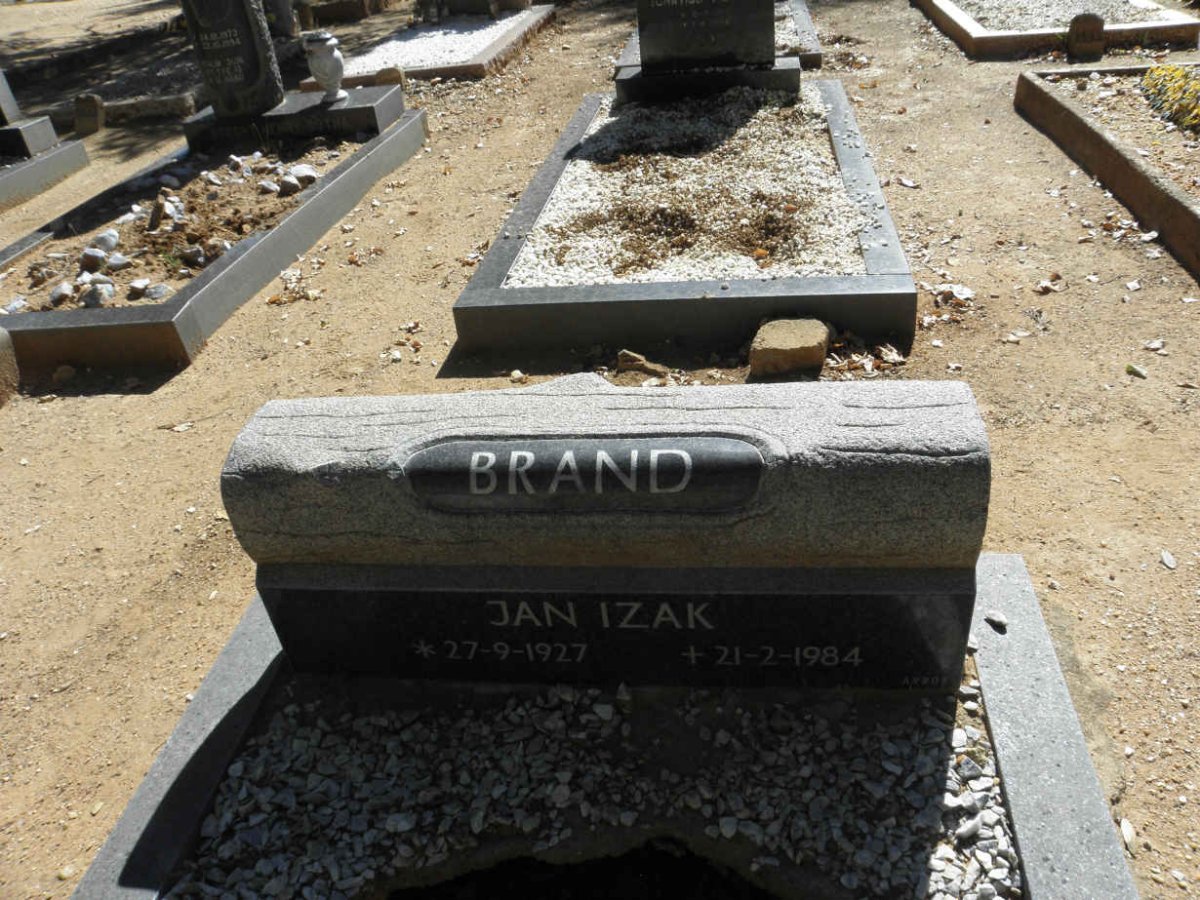 BRAND Jan Izak 1927-1984