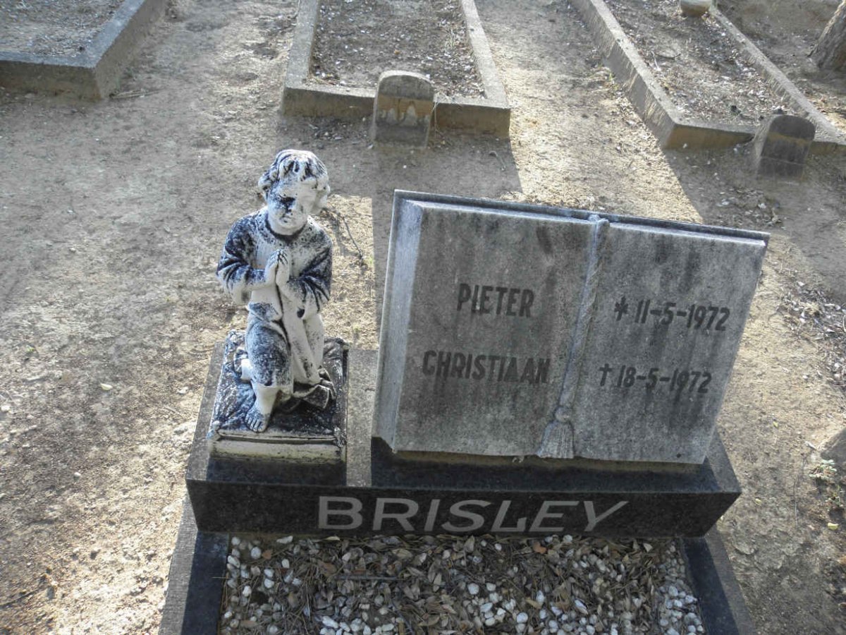 BRISLEY Pieter Christiaan 1972-1972