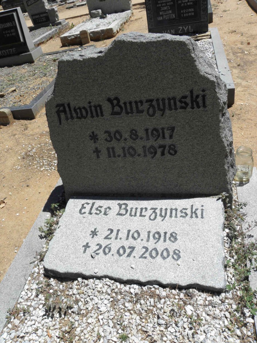 BURZYNSKI Alwin 1917-1978 &amp; Else 1918-2008