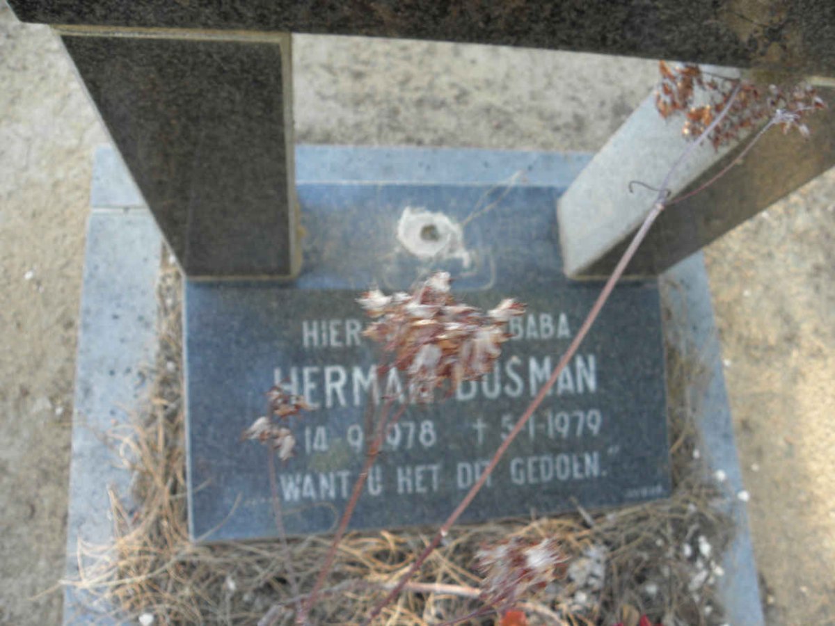 BUSMAN Herman 1978-1979