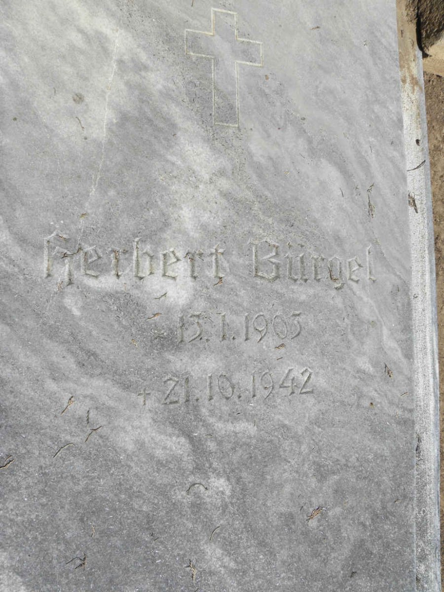 BÜRGEL Herbert 1903-1942