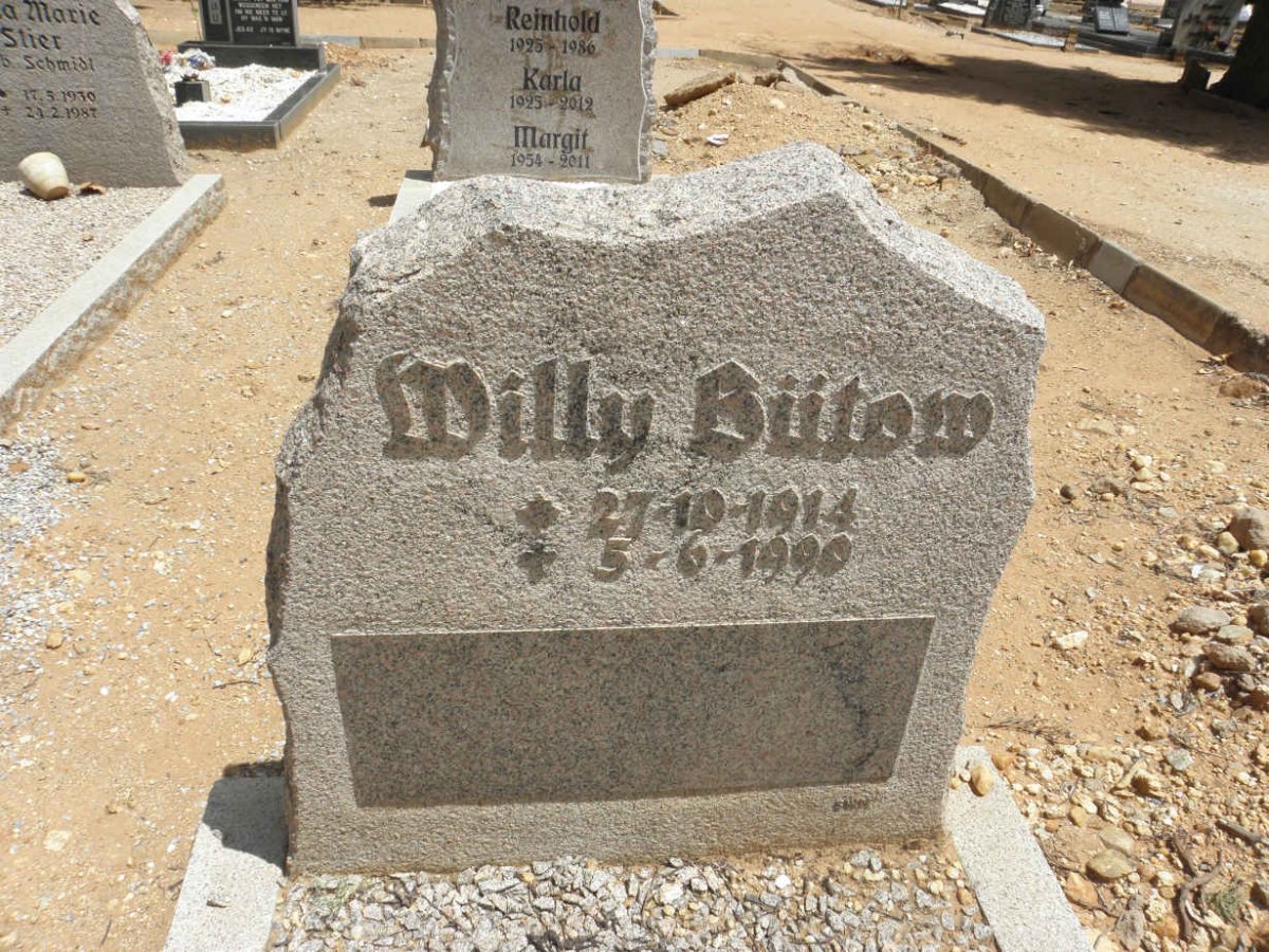 BÜTOW Willy 1914-1990