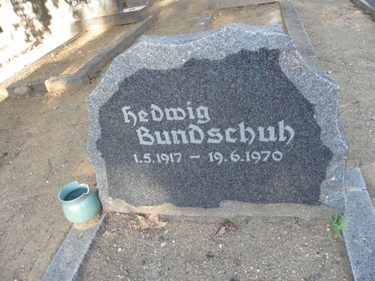 BUNDSCHUH Hedwig 1917-1970