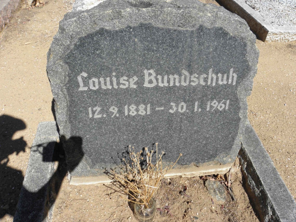 BUNDSCHUH Louise 1881-1961
